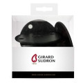 Girard sudron crochet métal base ø45mm noir x3