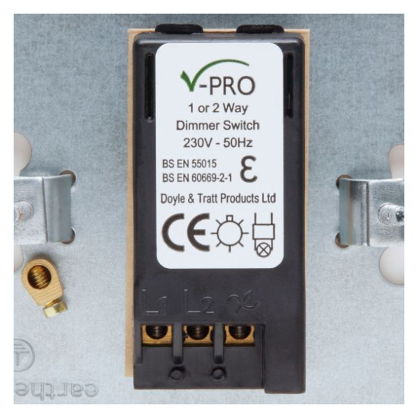 Girard sudron v-pro variateur mural led 1-120w blanc