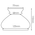 Girard sudron abat-jour vesta triplex opale 125mm