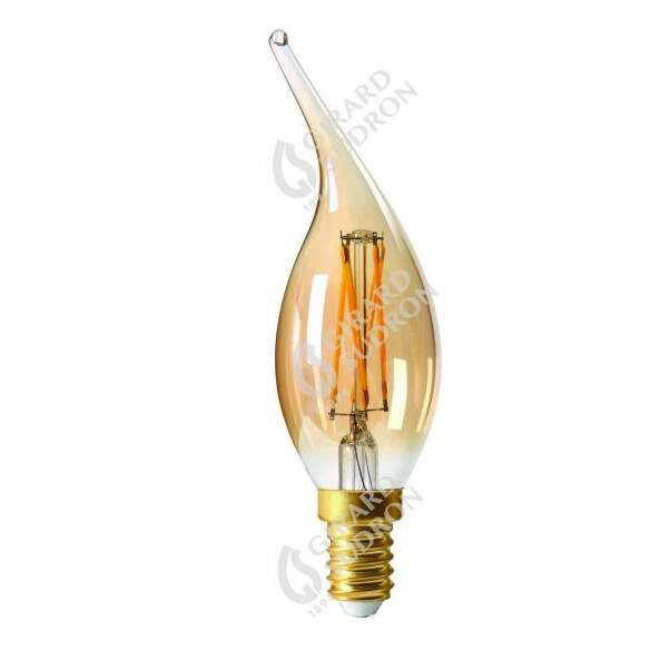 Girard sudron candle cv4 filament led 5w e12 2500k 480lm dim. amb.