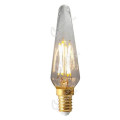 Girard sudron flamme "bohème" filament led 4w e14 2700k 320lm dim. cl.