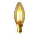 Girard sudron flamme lisse c35 5w  2700k 610 lm e14 claire