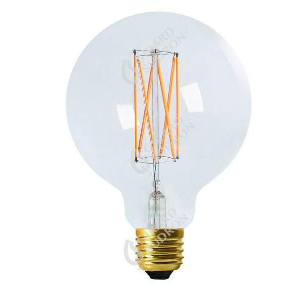 Girard sudron globe g125 filament led 6w e27 2300k 450lm dim. cl. ra>90