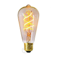 Girard sudron edison filament led torsadée claire 5w non dim