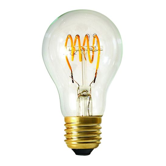 Girard sudron standard a60 filament led torsadée 3w e26 120lm dim. cl.