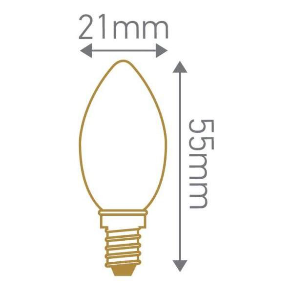 Lampe Veilleuse Incandescente E14 7 W 2750 K 40 lm Night Light Girard Sudron