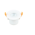 Spot led fixe plast d87mm h60mm ip65 6w 4000k 600lm dim 40° class ii