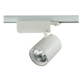 Sassa ii  projecteur led sur rail 40w  4000k 4000lm blanc