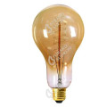Lampe à Filament Métallique Spiralé Ambré 200 mm 24 W E27 2000 K Girard Sudron