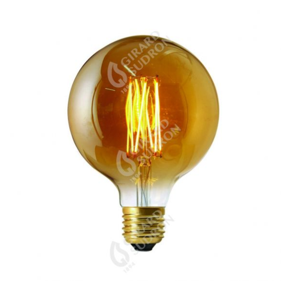 Girard sudron globe g95 led filament 4w e27 2100k 320lm dim. amb.