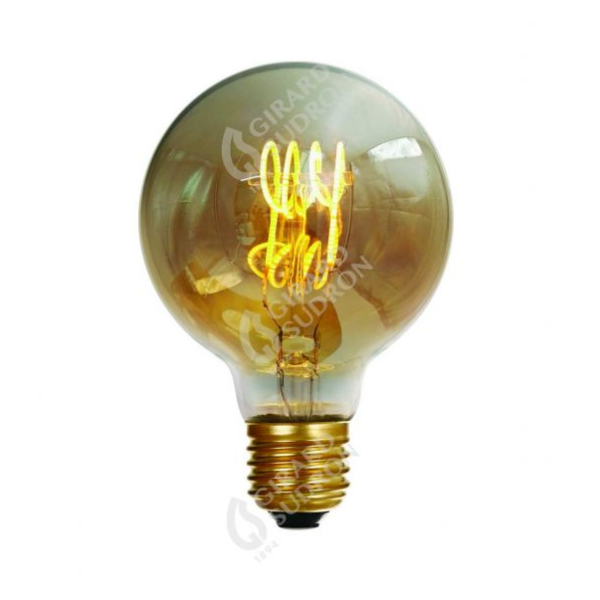 Girard sudron globe g80 4 loops 4w e27 2000k 200lm dim. ambre