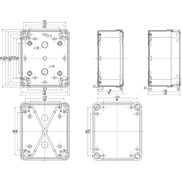 Bte ind.192x164x87 PC