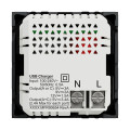 Unica - prise chargeur usb double - rapide 18w - 3,4a type a+c - 2 mod - anthra