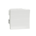 Wiser unica - bouton poussoir - 10a - zigbee - blanc - méca seul