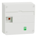 Tableau de communication VDI Schneider Resi9 grade 2TV basique 4 RJ45 catégorie 6