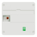 Tableau de communication VDI Schneider Resi9 grade 2TV basique 4 RJ45 catégorie 6