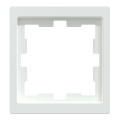 Cadre de Finition Blanc Lotus 1 Poste D-Life Schneider – pour Ecran Multitouch Pro