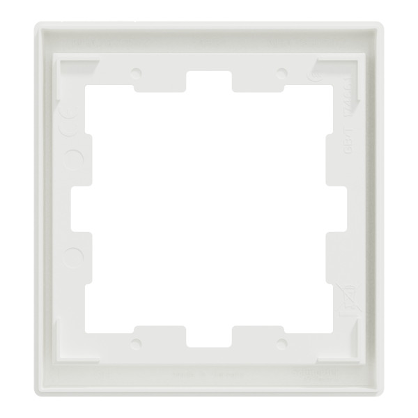 D-life - cadre de finition - blanc nordic mat - 1 poste