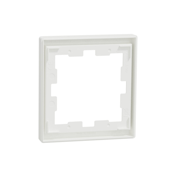 D-life - cadre de finition - blanc nordic mat - 1 poste