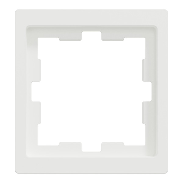 D-life - cadre de finition - blanc nordic mat - 1 poste