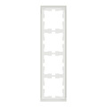 D-life - cadre de finition - blanc nordic mat - 4 postes