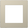 D-life - cadre de finition pour méca 45x45 unica - blanc sable - 1 poste