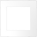 D-life - cadre de finition pour méca 45x45 unica - blanc lotus - 1 poste