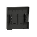 D-life - enjoliveur pour prise double rj45 actassi s-one - anthracite