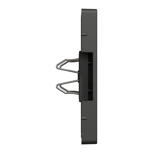 D-life - enjoliveur pour prise double rj45 actassi s-one - anthracite