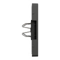 D-life - enjoliveur pour prise double rj45 actassi s-one - anthracite