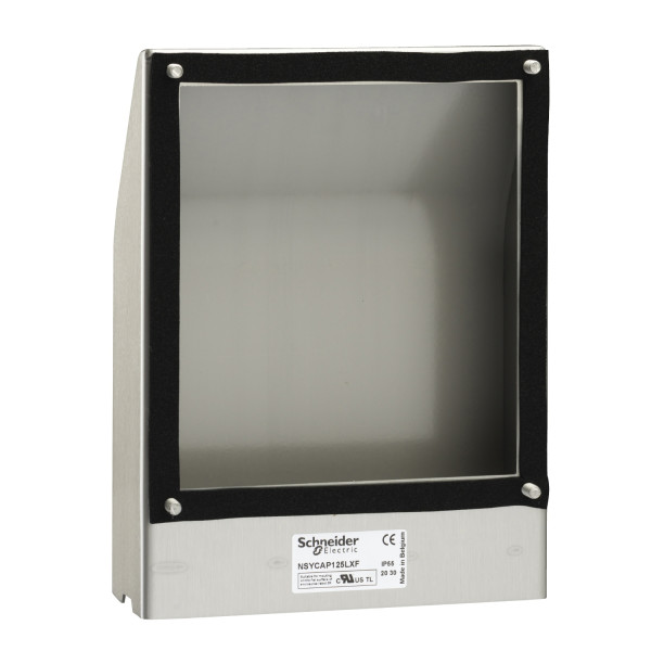 Capot IP55  Inox. dec.125x125mm