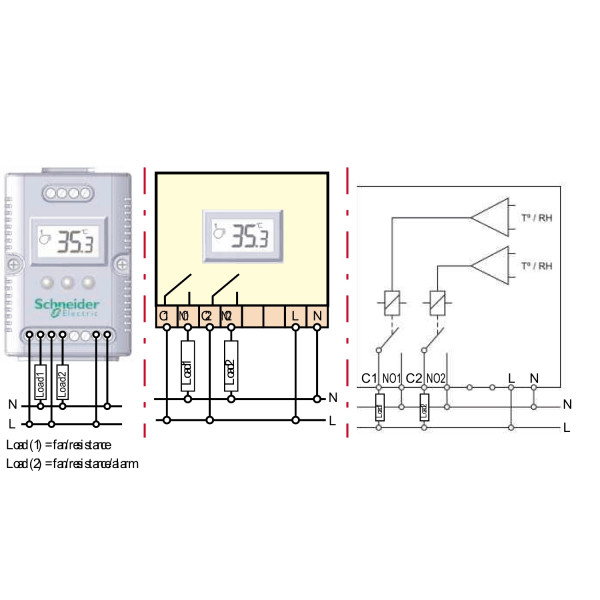 Hygrostat Electron% Hr 230V
