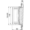 Ventilateur ClimaSys 85m³/h 230V IP54 avec Grille et Filtre G2