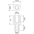 Jeu 4 entretoises toit SF 26