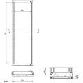 Châssis piv. 19P 1800x600/800 36U