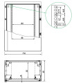 2 montants/PLA10 p/plat ou ch mod