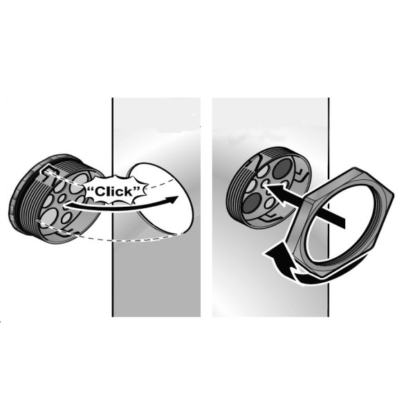 Passe-câble M50/8e sans connect.