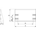 Auvent Inox 304L 1000x300