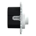 Variateur de lumière Schneider Ovalis universel en 2/3 fils blanc
