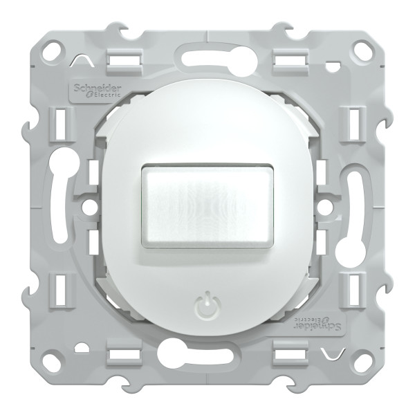 Détecteur de Présence et de Mouvement Ovalis Schneider Electric Blanc – Toutes Charges – 3 Fils