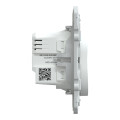 Wiser ovalis - bouton poussoir - 10a - zigbee - blanc