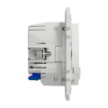 Wiser odace - prise 2p+t connectée - 16a  - zigbee - blanc