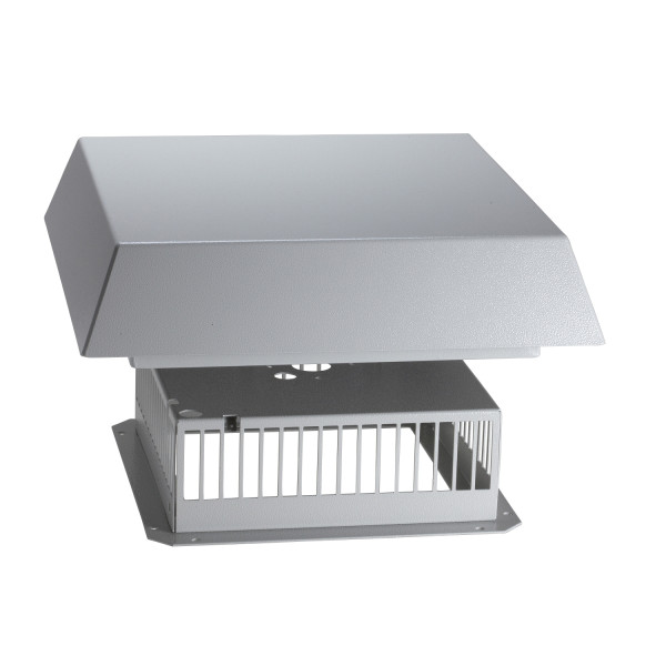 Grille sortie toit déc.228x228mm