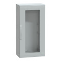 Thalassa pla - armoire polyester 1000x500x320 - ip65 - vitrée ral 7035