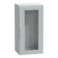 Thalassa pla - armoire polyester 1000x500x420 - ip65 - vitrée ral 7035