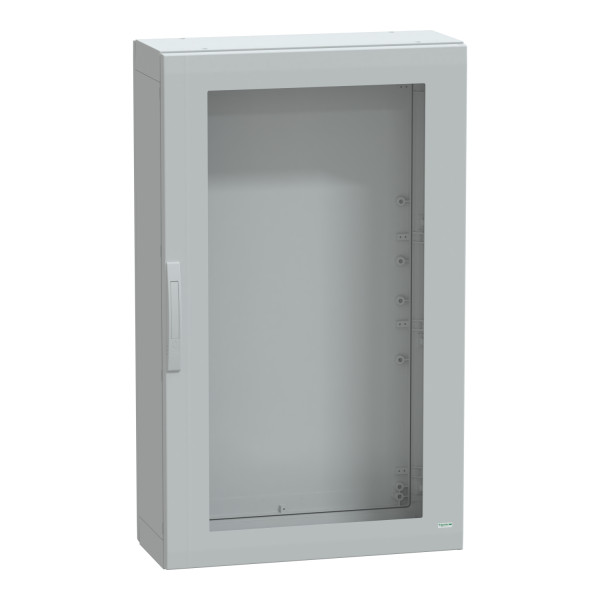 Thalassa pla - armoire polyester 1250x750x320 - ip65 - vitrée ral 7035