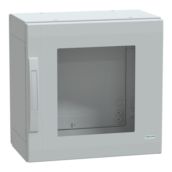 Thalassa pla - armoire polyester 500x500x320 - ip65 - vitrée ral 7035