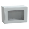 Thalassa pla - armoire polyester 500x750x420 - ip65 - vitrée ral 7035