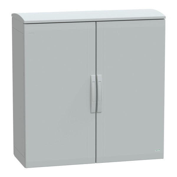 Thalassa pla - armoire polyester toit 1000x1000x420 - ip44 ral 7035