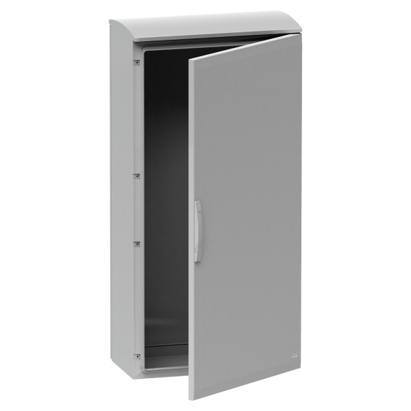 Thalassa pla - armoire polyester toit 1000x500x320 - ip44 ral 7035